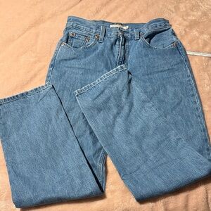 Levi’s blue denim low pro straight size 26 jeans